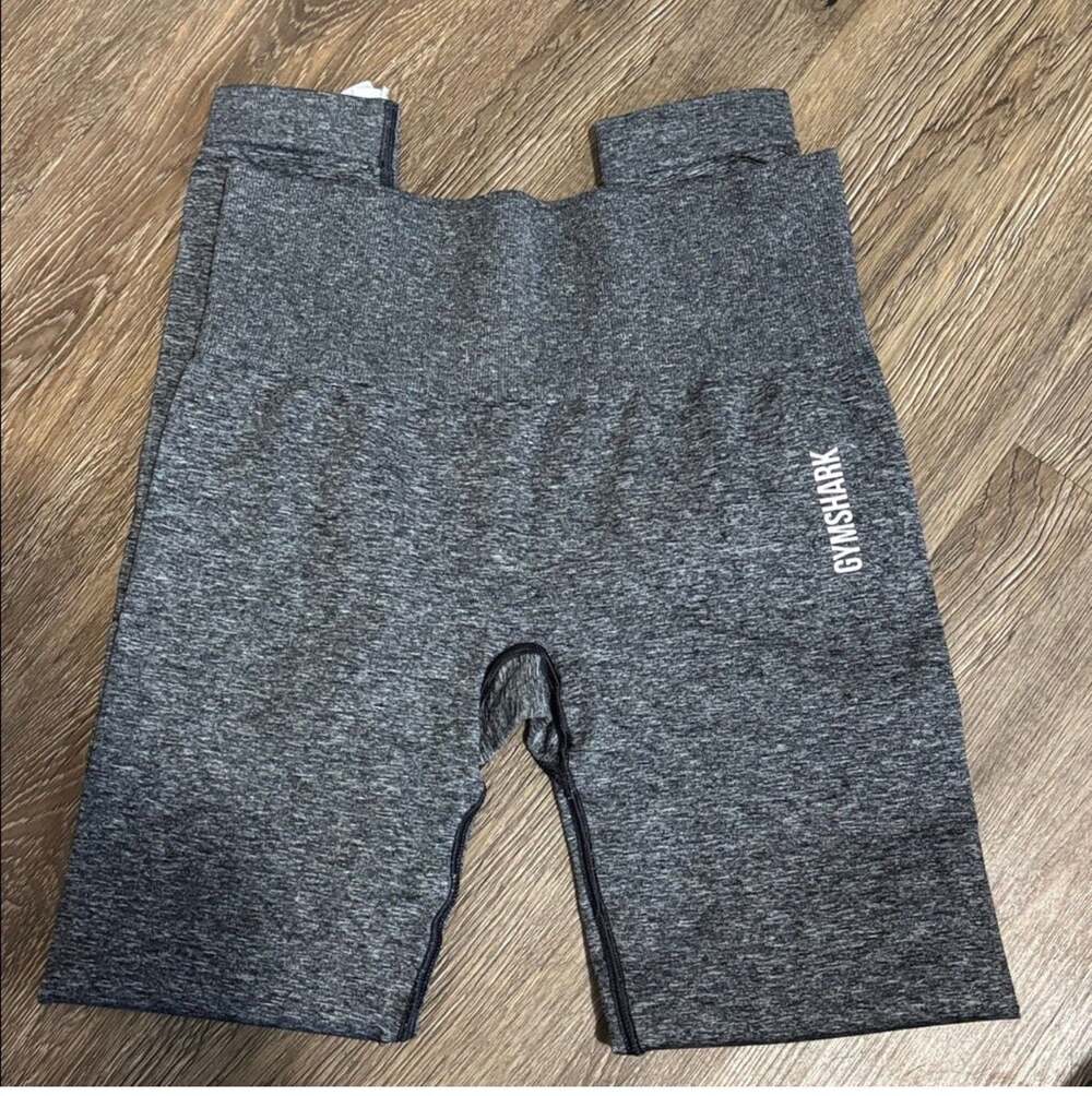 Gymshark Adapt Marl Seamless Leggings in Black Marl